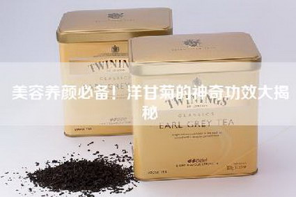 美容养颜必备！洋甘菊的神奇功效大揭秘