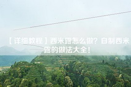 【详细教程】西米露怎么做？自制西米露的做法大全！