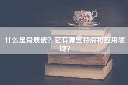 什么是骨质瓷？它有哪些特点和应用领域？