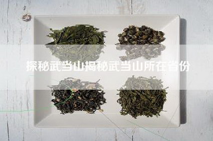 探秘武当山揭秘武当山所在省份