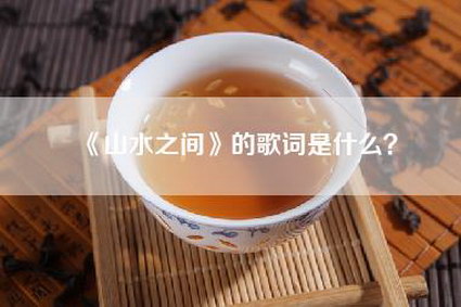 《山水之间》的歌词是什么？