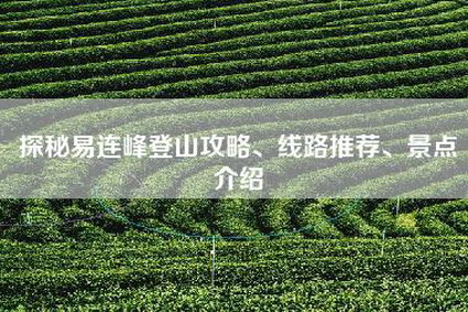 探秘易连峰登山攻略、线路推荐、景点介绍