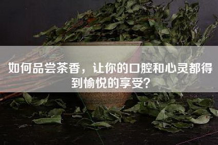 如何品尝茶香，让你的口腔和心灵都得到愉悦的享受？