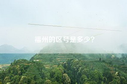 福州的区号是多少？