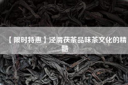 【限时特惠】泾渭茯茶品味茶文化的精髓