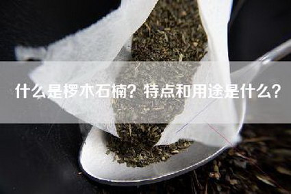 什么是椤木石楠？特点和用途是什么？
