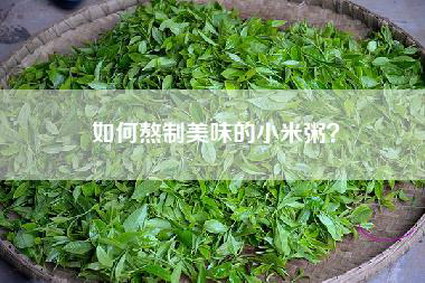 如何熬制美味的小米粥？