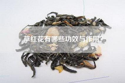草红花有哪些功效与作用？