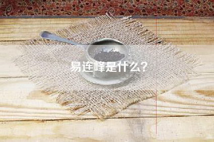 易连峰是什么？