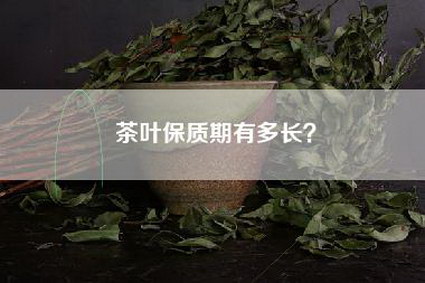 茶叶保质期有多长？