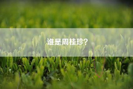 谁是周桂珍？