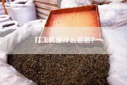 打飞机是什么意思？