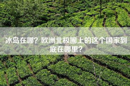 冰岛在哪？欧洲北极圈上的这个国家到底在哪里？