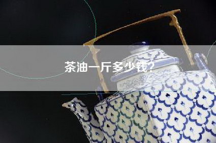 茶油一斤多少钱？