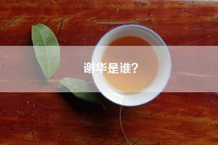 谢华是谁？