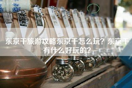 东京干旅游攻略东京干怎么玩？东京干有什么好玩的？