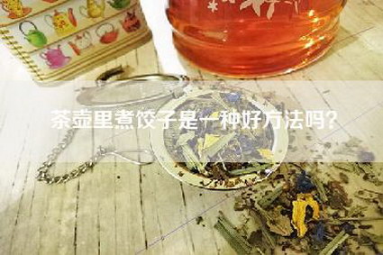 茶壶里煮饺子是一种好方法吗？