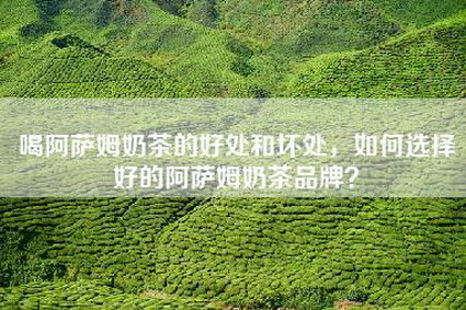 喝阿萨姆奶茶的好处和坏处，如何选择好的阿萨姆奶茶品牌？