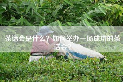 茶话会是什么？如何举办一场成功的茶话会？