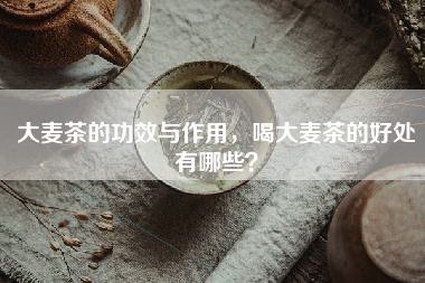大麦茶的功效与作用，喝大麦茶的好处有哪些？