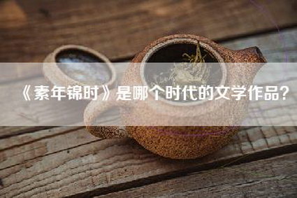 《素年锦时》是哪个时代的文学作品？