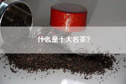 什么是十大名茶？