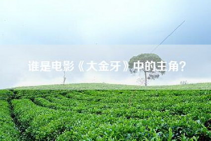 谁是电影《大金牙》中的主角？