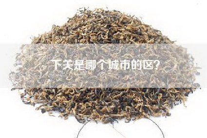 下关是哪个城市的区？