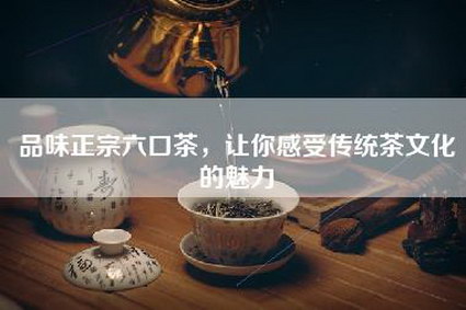 品味正宗六口茶，让你感受传统茶文化的魅力