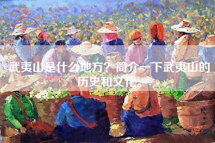 武夷山是什么地方？简介一下武夷山的历史和文化。