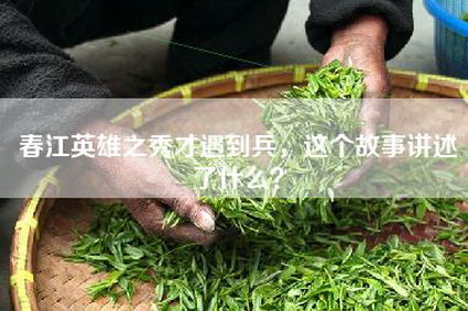春江英雄之秀才遇到兵，这个故事讲述了什么？