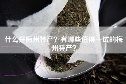 什么是梅州特产？有哪些值得一试的梅州特产？