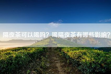 隔夜茶可以喝吗？喝隔夜茶有哪些影响？