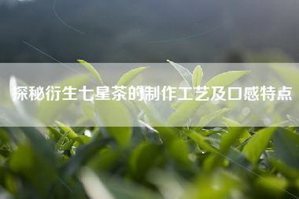 探秘衍生七星茶的制作工艺及口感特点