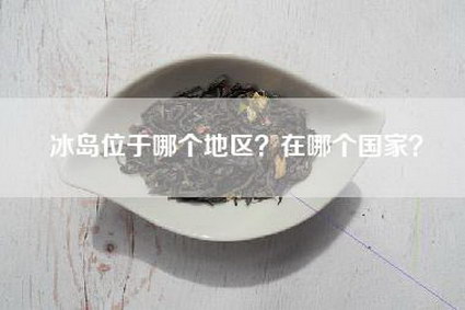 冰岛位于哪个地区？在哪个国家？