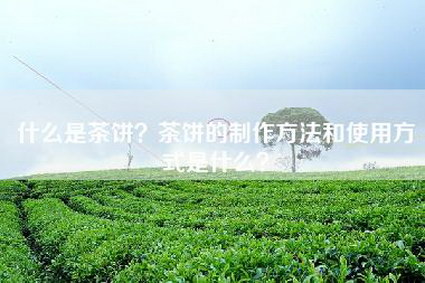 什么是茶饼？茶饼的制作方法和使用方式是什么？